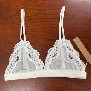 NWT! Bridal Triangle Bralette Size XXS